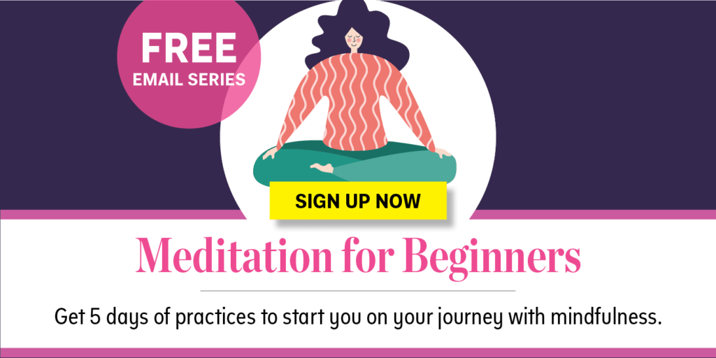 Meditation for beginners free email series