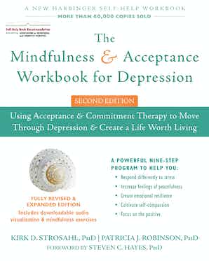 The Mindfulness & Acceptance Workbook for Depression Book Cover