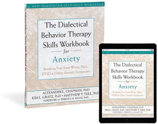 The Dialectical Behavior Therapy Skills Workbook for Anxiety book cover image