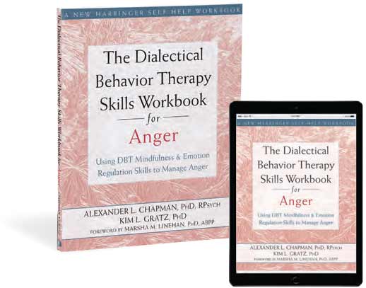 The Dialectical Behavior Therapy Skills Workbook for Anger book cover image