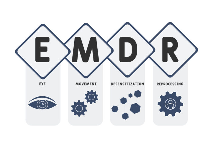 EMDR - Eye Movement Desensitization Reprocessing acronym.